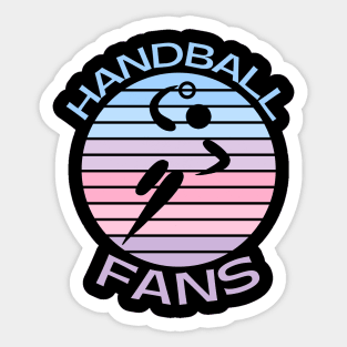 Handball Fans Sticker